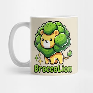 Broccoline! Cute Broccoli Lion! Cute Food Animals Mug